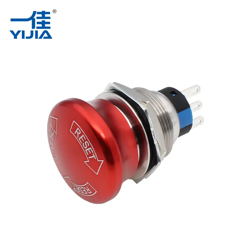 Che cos'è un pulsante di emergenza rosso e perché è fondamentale per la sicurezza industriale?