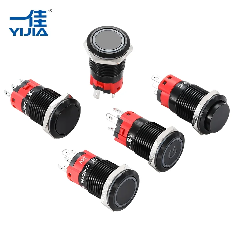Ciò che rende l'interruttore a pulsante in metallo colorabile di YIJIA la scelta definitiva per l'elettronica moderna