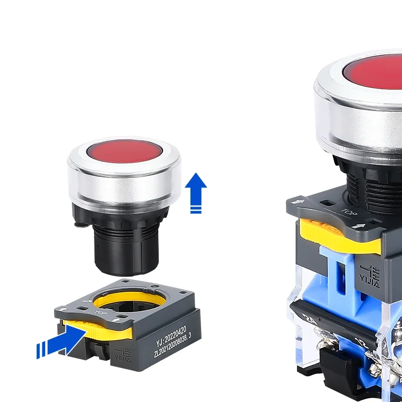 30mm Plastic Push Button Switch