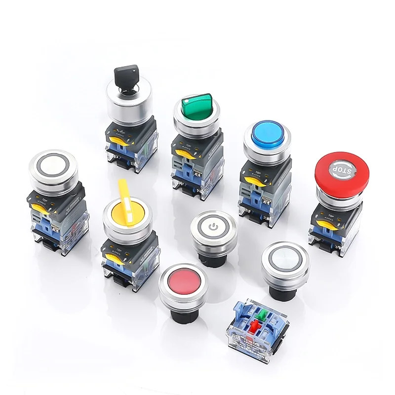 30mm Plastic Push Button Switch