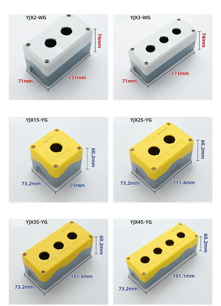 High Type Plastic Button Box