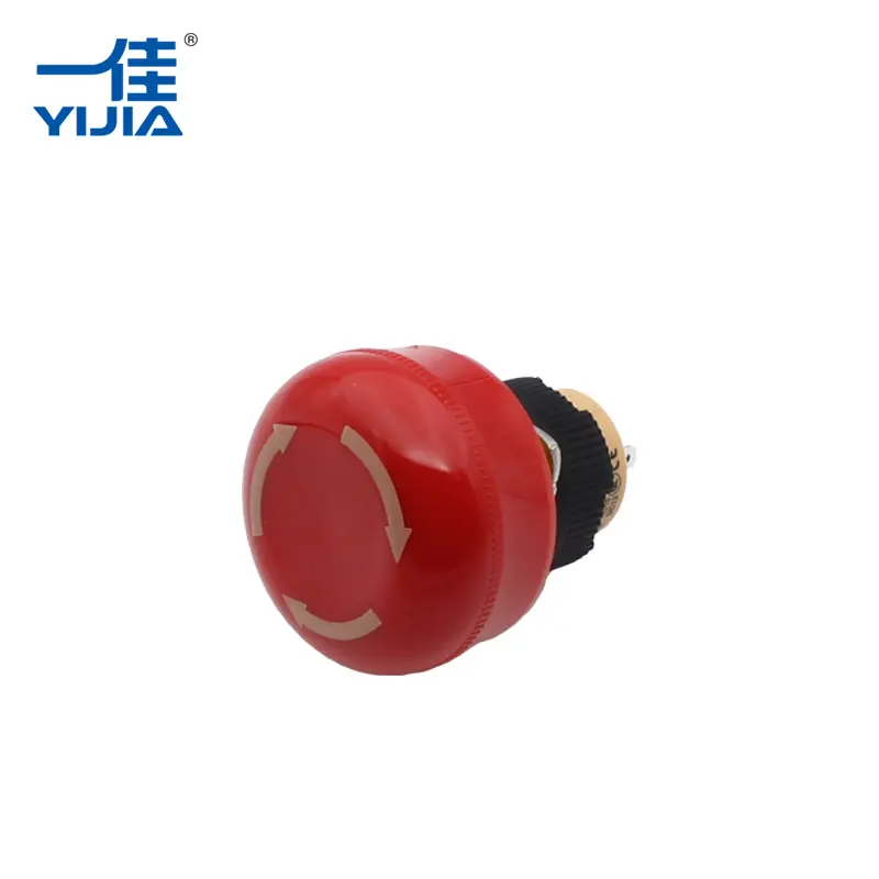 Pulsante di arresto di emergenza breve