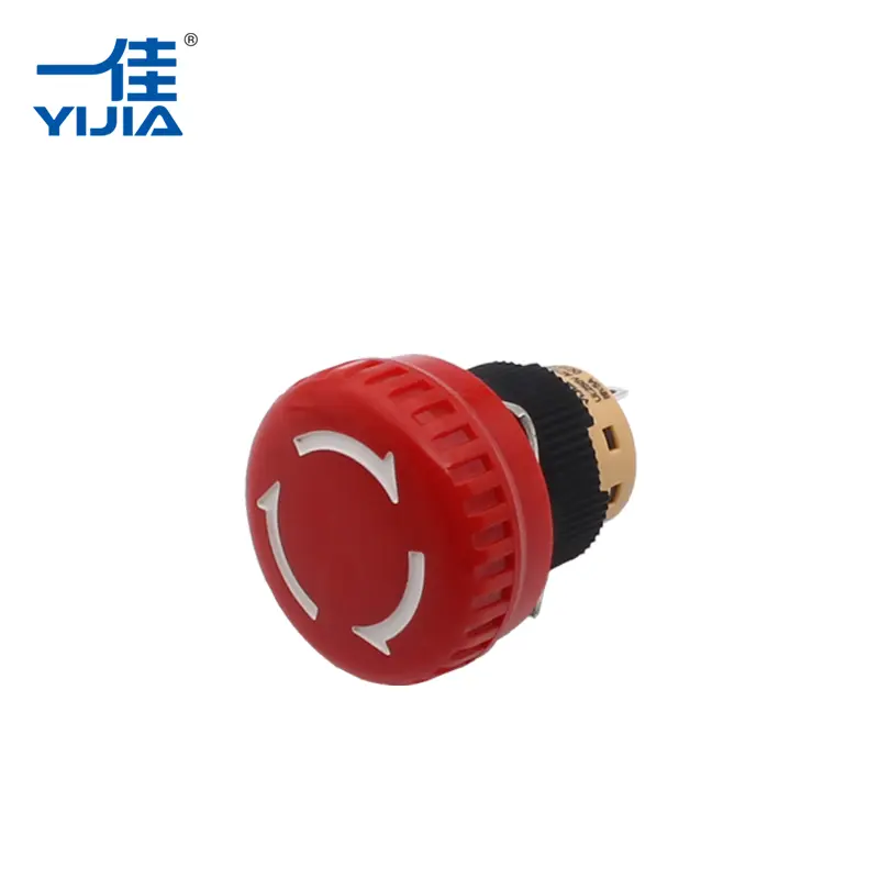 Pulsante di arresto di emergenza breve